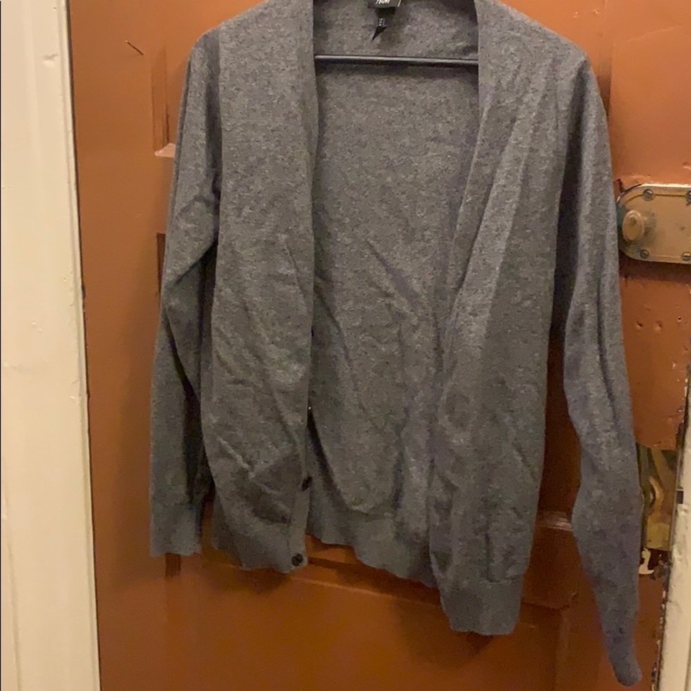 H&M grey cardigan